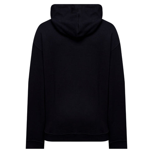 Diesel Double Destroyed Logo Black Hoodie XS